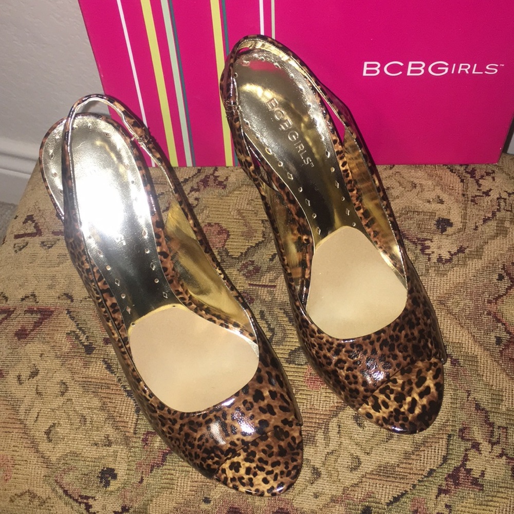 | BCB Girls | Leopard Printed Sandal Heels